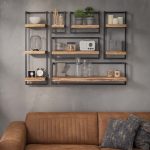 Wandplank Edge | 20x25x30 cm | massief acacia | naturel - Afbeelding 2