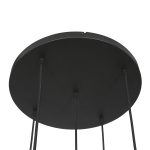 Hanglamp Bollique | 5 lichts | Ø 375 cm | amber & messing - Afbeelding 5