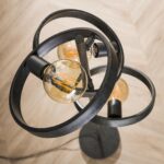 Vloerlamp Hover | 3 lichts | 40x40x155 cm | Charcoal - Afbeelding 5