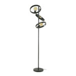 Vloerlamp Hover | 3 lichts | 40x40x155 cm | Charcoal - Afbeelding 6
