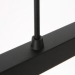 Hanglamp Stang | 3 lichts | E27 | 120x10 cm | landelijk zwart - Afbeelding 5