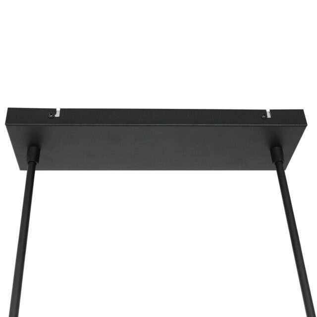Hanglamp Stang | 3 lichts | E27 | 140x30 cm | zwart & wit - Afbeelding 12