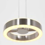 Hanglamp Piola | 1-lichts | Ø 15 cm | geborsteld staal - Afbeelding 4