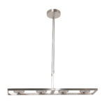 Hanglamp Soleil | 4-lichts | led | design | 90x16,5 cm | staal - Afbeelding 9