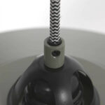 Hanglamp Nove industrieel | 1 lichts | Ø 42 cm | groen mat/wit - Afbeelding 12