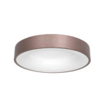 Plafonnière Ringlede | 1 lichts | Ø 38 cm | brons & wit led - Afbeelding 2