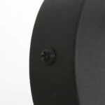 Wandlamp Upround | 1 lichts | GU10 | draai- & kantelbaar | 30x10x25 cm | mat zwart - Afbeelding 13