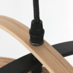 Hanglamp Muoversi | 1 lichts | Ø 45 cm | E27 | draaibaar | beuken - Afbeelding 11