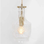 Hanglamp Grazio glass | 1 lichts | Ø 12,5 cm | messing & glas - Afbeelding 5