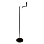Vloerlamp Bella | 1-lichts | E27 | 150 cm | zwart