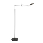 Vloerlamp Soleil | 1 lichts | led | 144x65 cm | zwart | draaibaar - Afbeelding 21