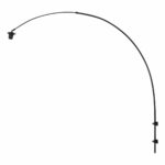 Wandlamp Sparkled light | 1 lichts | Ø 40 cm | zwart & naturel - Afbeelding 8