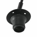 Wandlamp Sparkled light | 1 lichts | Ø 40 cm | zwart & naturel - Afbeelding 5