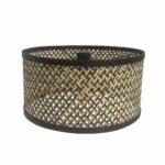 Wandlamp Sparkled light | 1 lichts | Ø 40 cm | zwart & naturel - Afbeelding 6