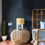 Tafellamp Animaux | 1 lichts | Ø 20 cm | 50 cm | naturel & zwart - Afbeelding 3