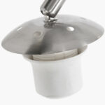 Vloerlamp Sparkled light | 1-lichts | uitschuifbaar | Ø 60 cm | staal&wit - Afbeelding 5