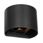 Wandlamp Logan | 2 lichts | led | zwart | modern design - Afbeelding 6