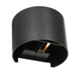 Wandlamp Logan | 2 lichts | led | zwart | modern design - Afbeelding 7