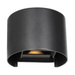 Wandlamp Logan | 2 lichts | led | zwart | modern design - Afbeelding 2