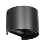 Wandlamp Logan | 2 lichts | led | zwart | modern design