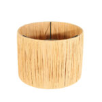 Lampenkap rond naturel | E27 | 15 cm | trendy stijl - Afbeelding 8