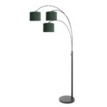 Vloerlamp Sparkled light | 1-lichts | E27 | groen & zwart - Afbeelding 2
