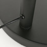 Vloerlamp Sparkled light | 1 lichts | E27 | blauw & zwart - Afbeelding 9