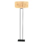 Vloerlamp Stang | 1-lichts | E27 | naturel & zwart