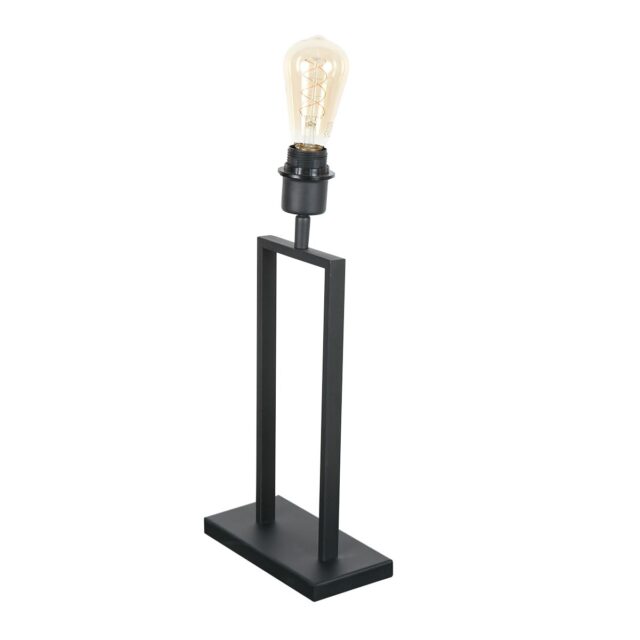 Tafellamp Stang | 1 lichts | E27 | zilver & zwart - Afbeelding 12