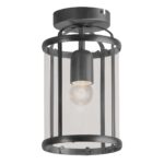 Plafondlamp Pimpernel | 1 lichts | Zwart - Afbeelding 2