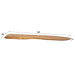Wandplank 120 organic | Massief acacia naturel - Afbeelding 4