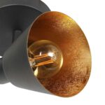 Spot Oeroe | 1 lichts | Goud, Zwart - Afbeelding 3