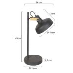 Tafellamp Prato | 1 lichts | Goud, Zwart - Afbeelding 6