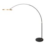 Vloerlamp Ringlux | 2 lichts | Goud - Afbeelding 2