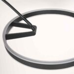 Vloerlamp Ringlux | 2 lichts | Zwart - Afbeelding 13