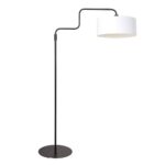 Vloerlamp Bloeba | 1 lichts | Zwart