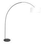 Vloerlamp Anne-Curve | 1 lichts | Zwart