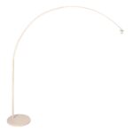Vloerlamp Sparkled Light | 1 lichts | Crème, Wit