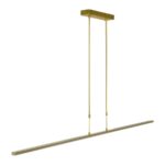 Hanglamp Zelena LED | 3 lichts | Goud - Afbeelding 9