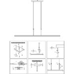 Hanglamp Zelena LED | 3 lichts | Goud - Afbeelding 8