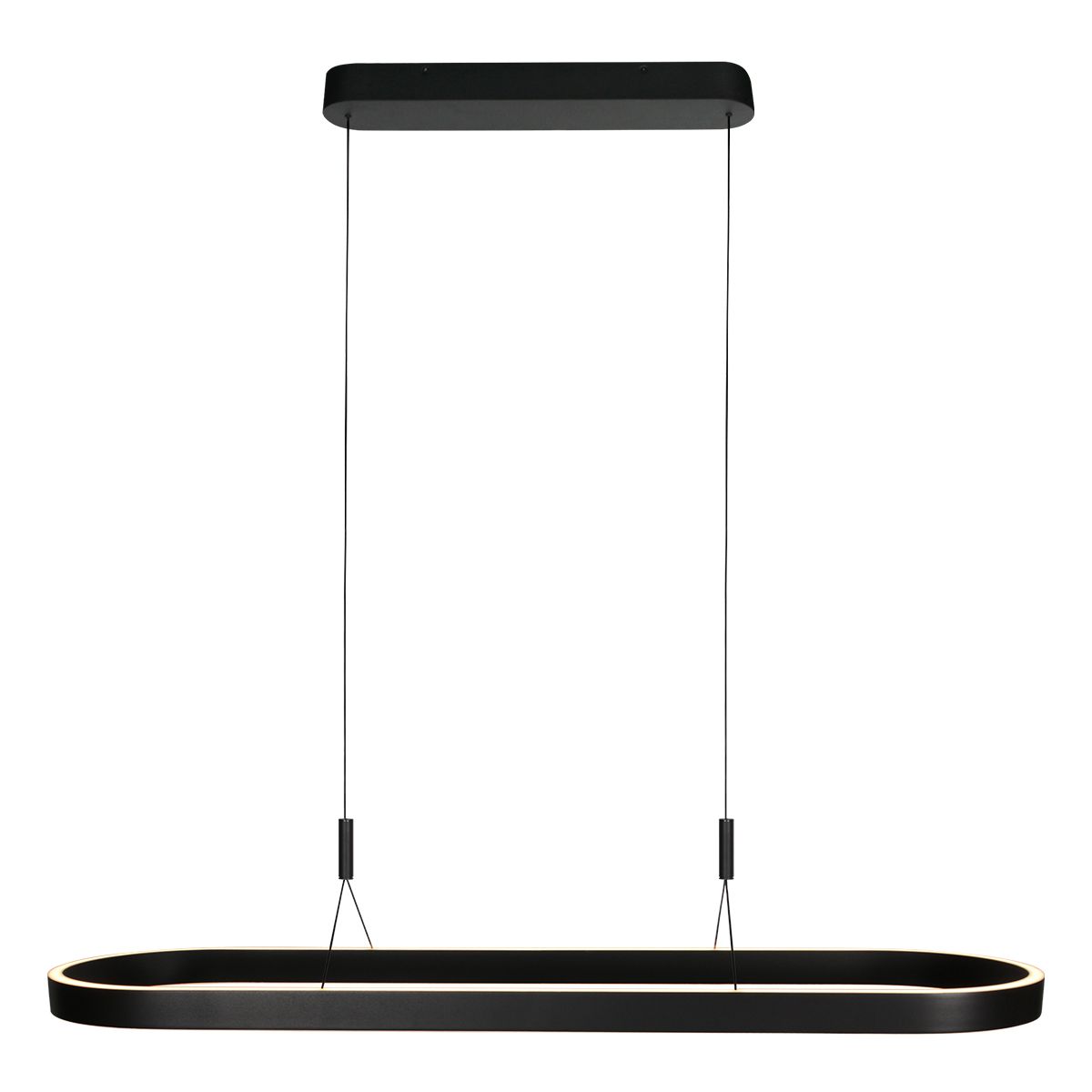 4205ZW Hanglamp Mykty | 1 lichts | Zwart - Afbeelding 1