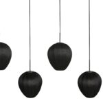 Hanglamp HaloSwap | 5 lichts | Zwart - Afbeelding 7