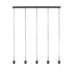 Hanglamp HaloSwap | 5 lichts | Crème, Wit, Zwart - Afbeelding 7