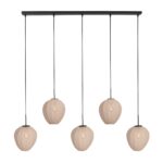 Hanglamp HaloSwap | 5 lichts | Crème, Wit, Zwart